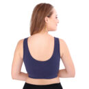 Mary Front-Zip Sports Bra with Removable Pads