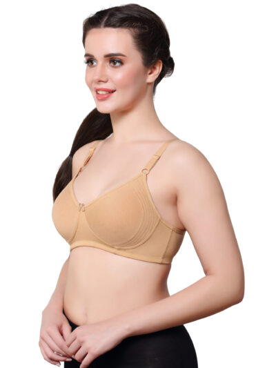 Xema - Wire-Free Full Coverage Cotton Bra - Image 6
