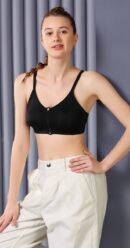 Sofia - Front Zip Padded Sports Bra